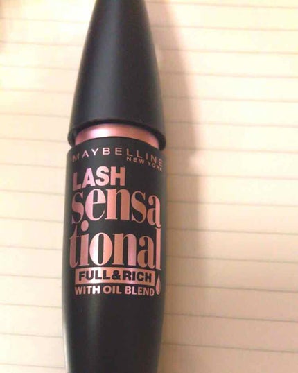ラッシュセンセーショナル フル&リッチ/MAYBELLINE NEW YORK/マスカラを使ったクチコミ(1枚目)