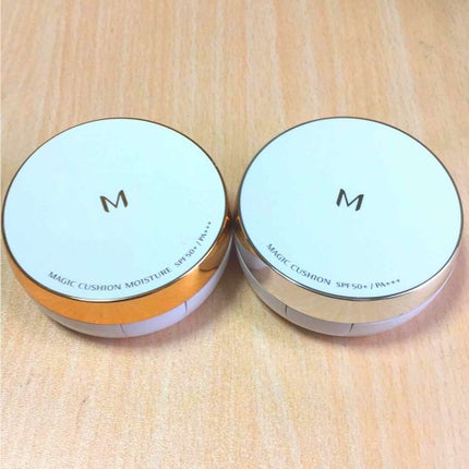 M クッション ファンデーション(モイスチャー)/MISSHA/クッションファンデーションを使ったクチコミ(1枚目)