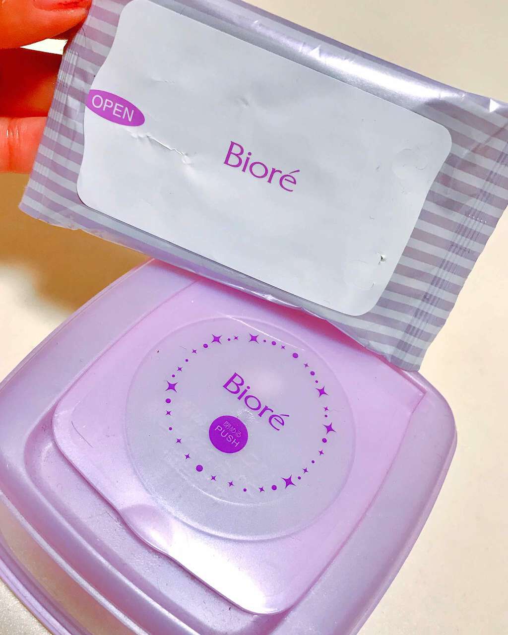 メイク落とし ふくだけコットン/ビオレ/クレンジングシートを使ったクチコミ(1枚目)