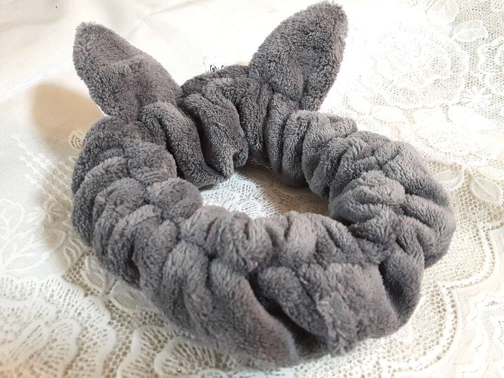 にゃんこヘアターバン/DAISO/ヘアアクセサリーを使ったクチコミ（3枚目）