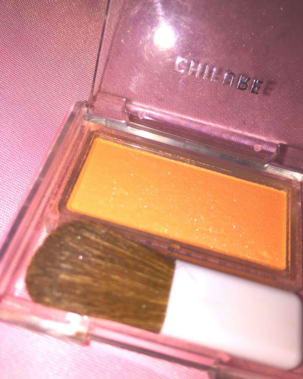 チーク カラー(ブラシ付)/ちふれ/パウダーチークを使ったクチコミ(2枚目)