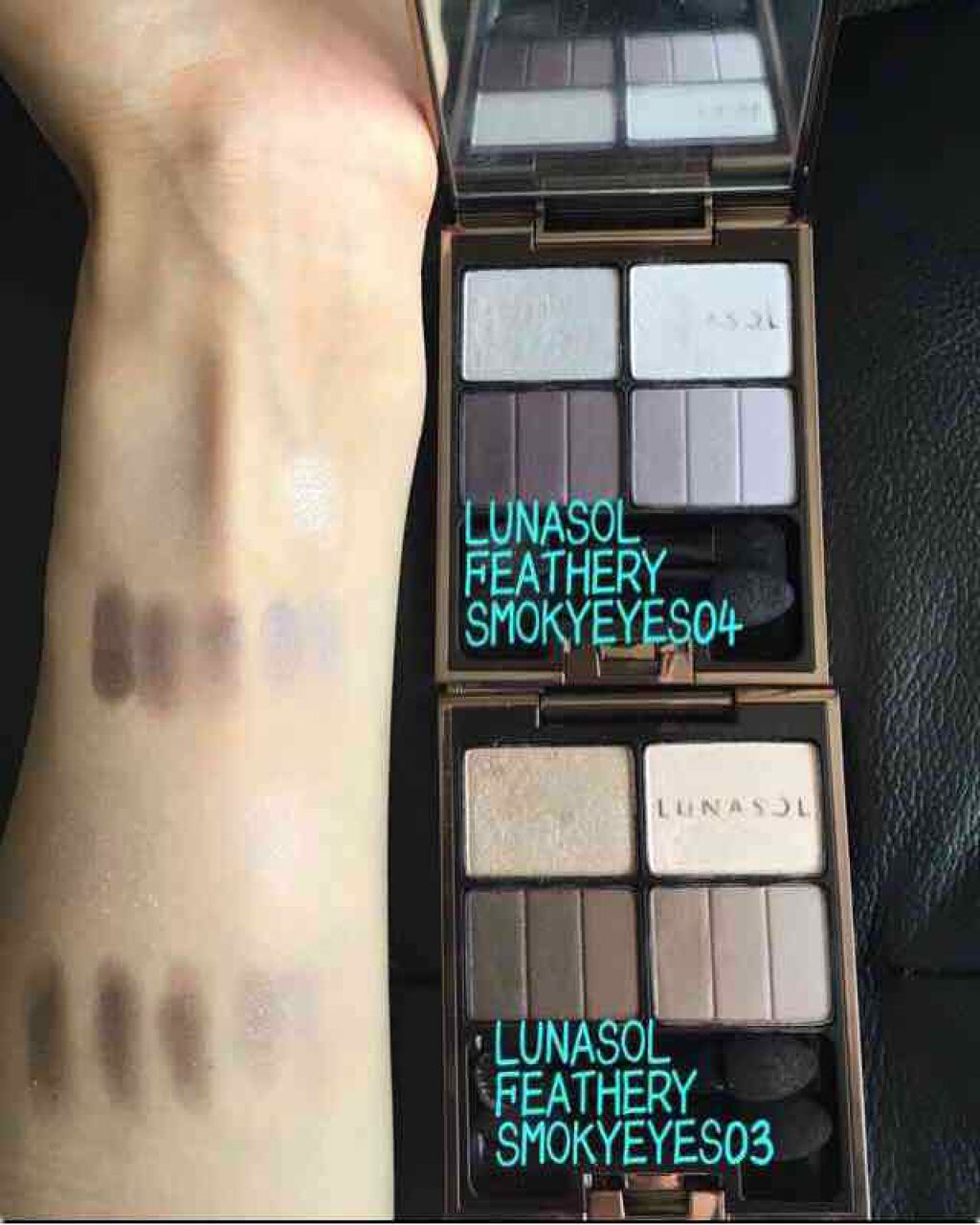フェザリースモーキーアイズ/LUNASOL/アイシャドウパレットを使ったクチコミ(1枚目)