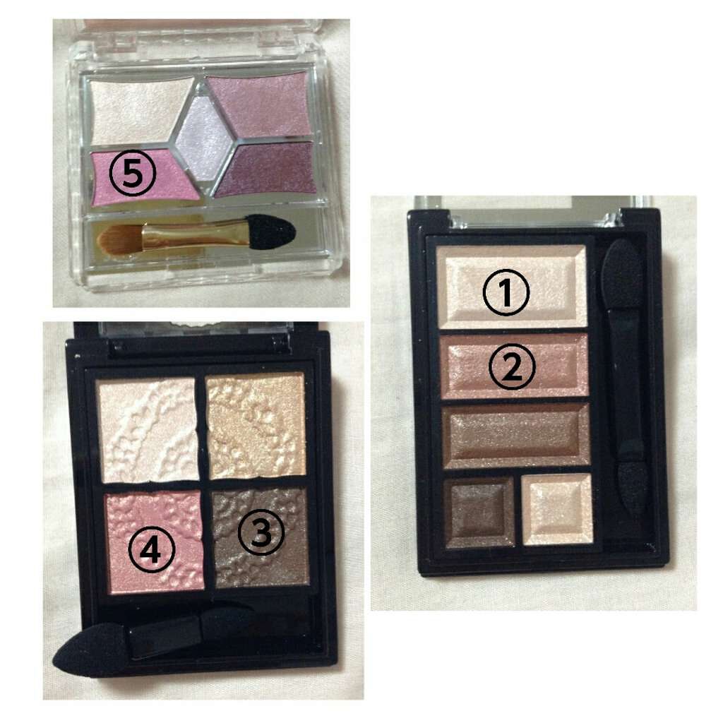グロッシーリッチ アイズ/Visée/アイシャドウパレットを使ったクチコミ(3枚目)