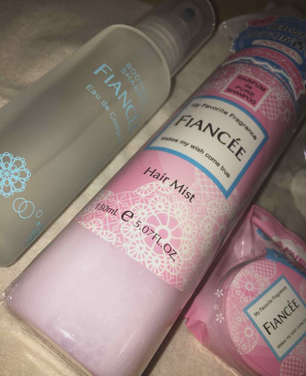 ボディミスト ピュアシャンプーの香り【パッケージリニューアル】/フィアンセ/香水(レディース)を使ったクチコミ（1枚目）