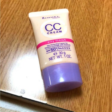 リンメル CCクリーム エアリーフィニッシュのクチコミ「ccクリーム エアリーフィニッシュ001 リンメル
30ｇ     SPF50 PA＋＋＋＋
.....」（1枚目）