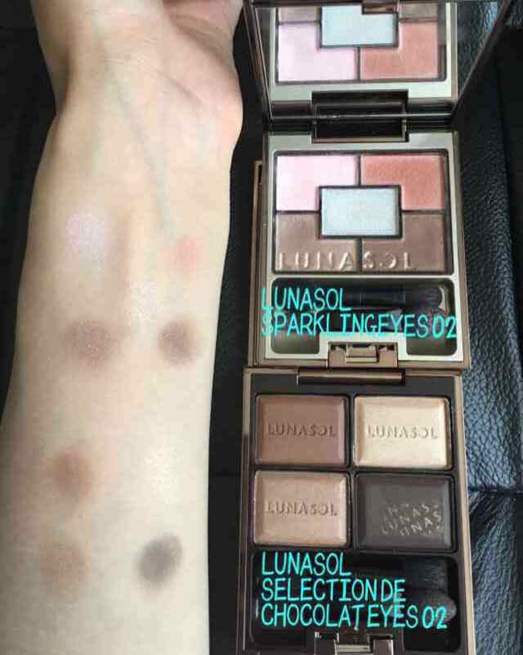 セレクション・ドゥ・ショコラアイズ/LUNASOL/アイシャドウパレットを使ったクチコミ(1枚目)