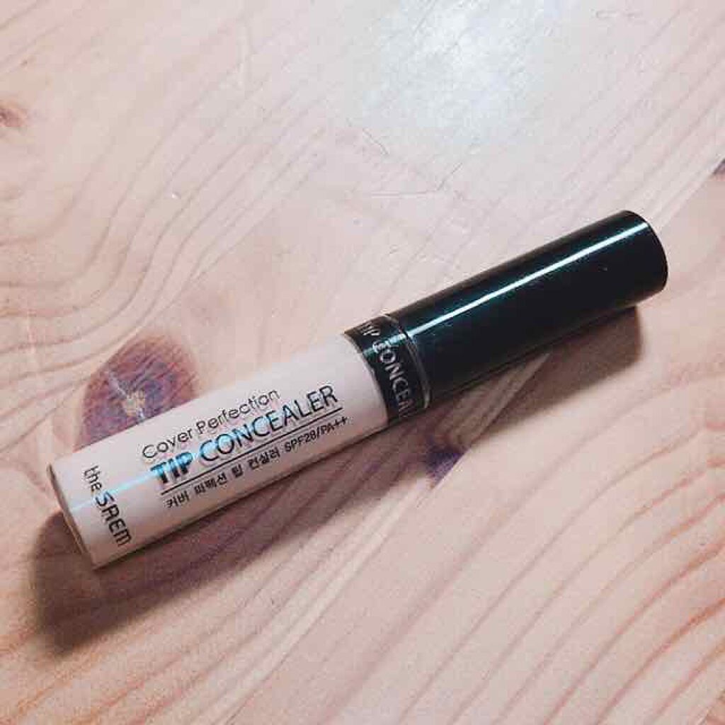 カバーパーフェクション チップコンシーラー/the SAEM/リキッドコンシーラーを使ったクチコミ(1枚目)