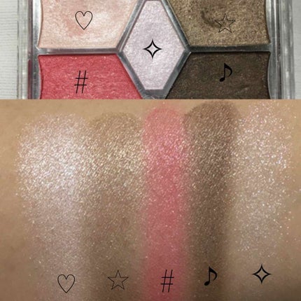 【旧品】パーフェクトスタイリストアイズ/キャンメイク/アイシャドウパレットを使ったクチコミ(2枚目)