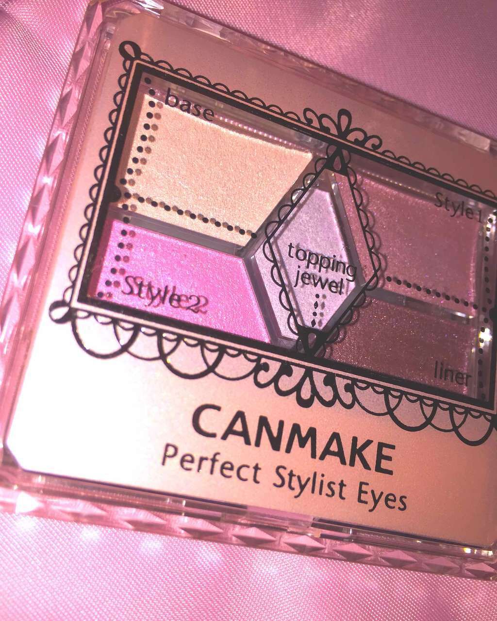 【旧品】パーフェクトスタイリストアイズ/キャンメイク/アイシャドウパレットを使ったクチコミ(1枚目)