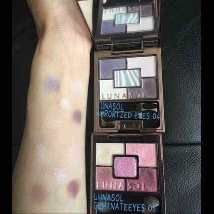 ジェミネイトアイズ/LUNASOL/アイシャドウパレットを使ったクチコミ(1枚目)