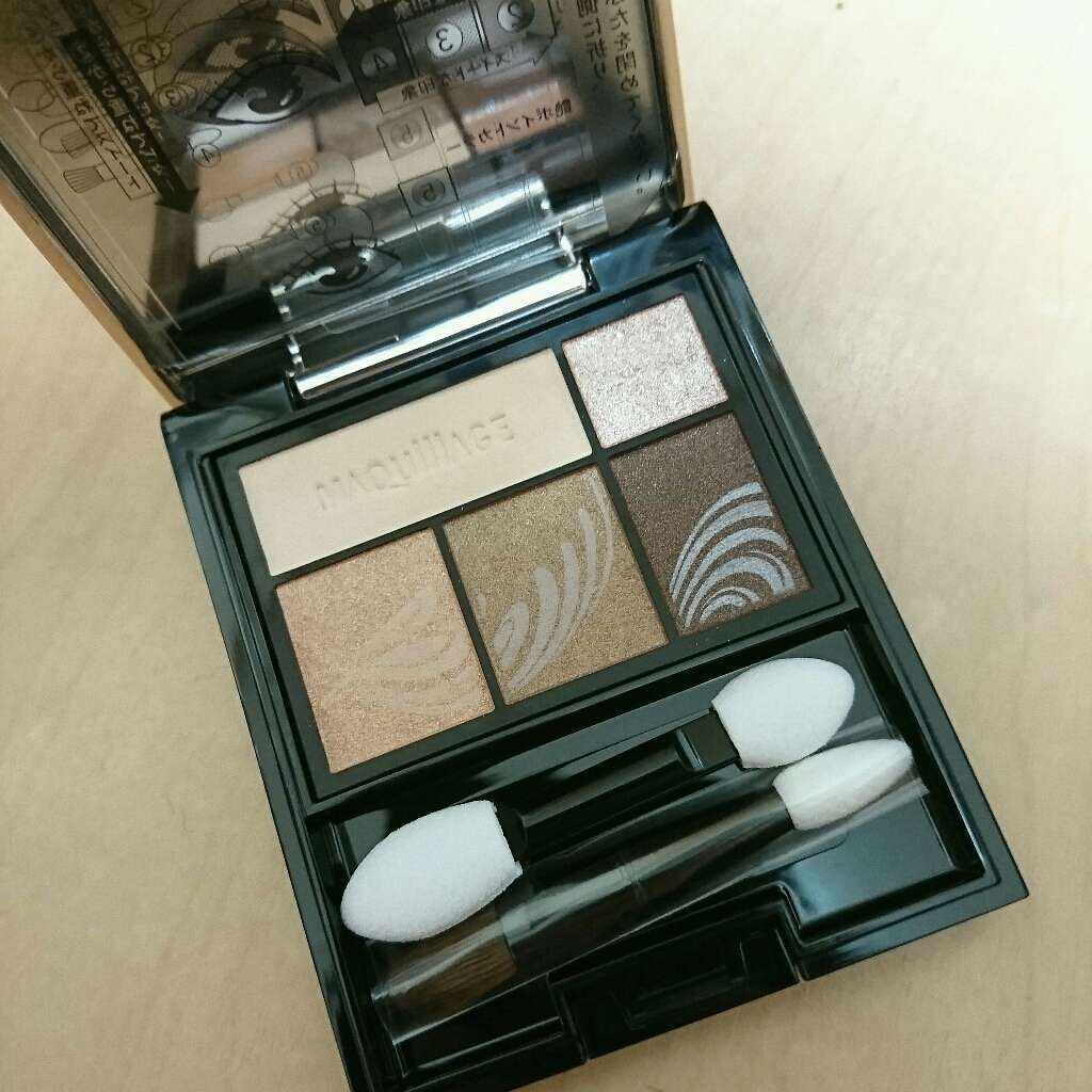 ドラマティックスタイリングアイズ/マキアージュ/アイシャドウパレットを使ったクチコミ(1枚目)