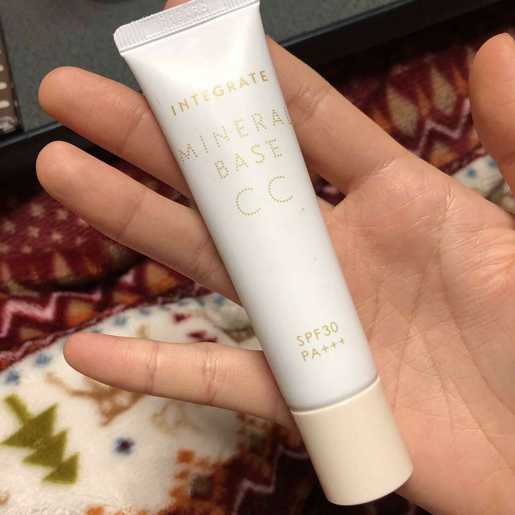 ミネラルベース CC/インテグレート/CCクリームを使ったクチコミ(1枚目)