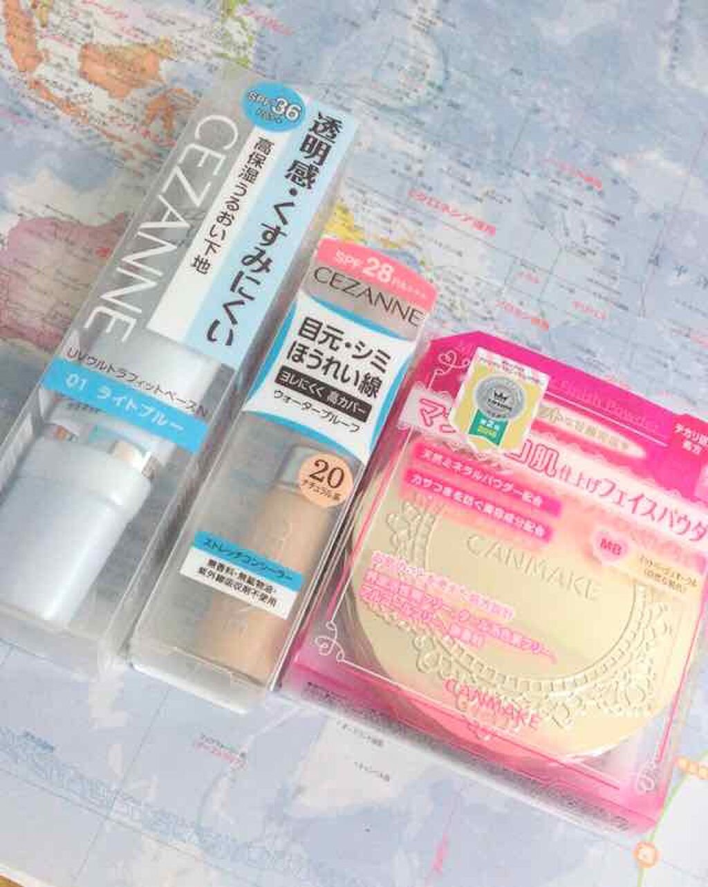 【旧品】マシュマロフィニッシュパウダー/キャンメイク/プレストパウダーを使ったクチコミ（1枚目）