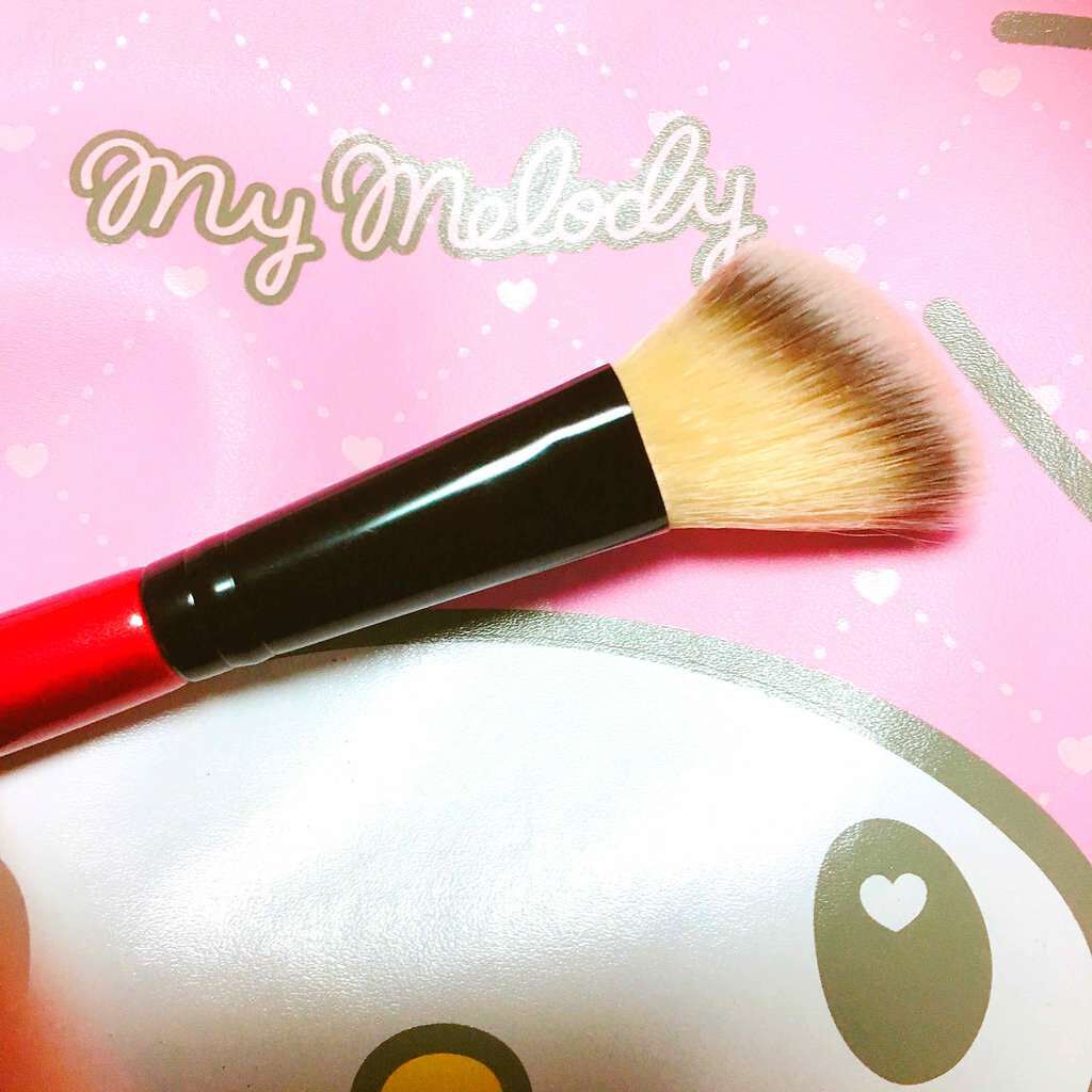 春姫 チークブラシ/DAISO/メイクブラシを使ったクチコミ(1枚目)