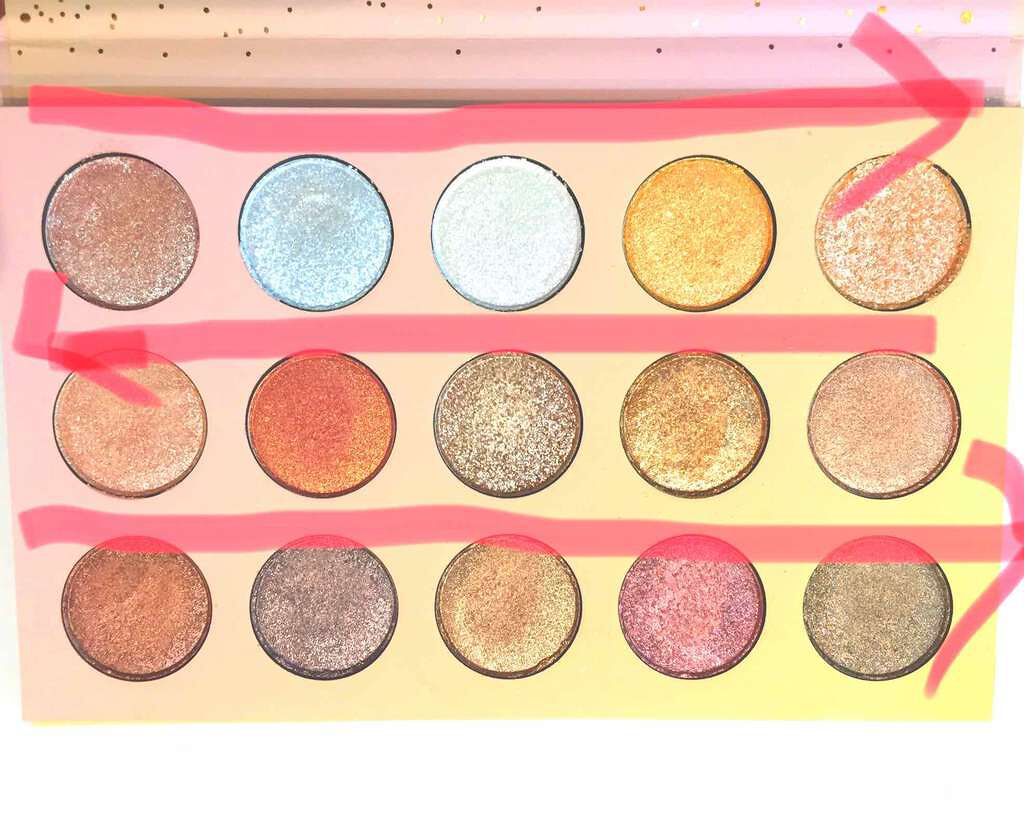 GOLDEN STATE OF MIND/ColourPop/アイシャドウパレットを使ったクチコミ（3枚目）