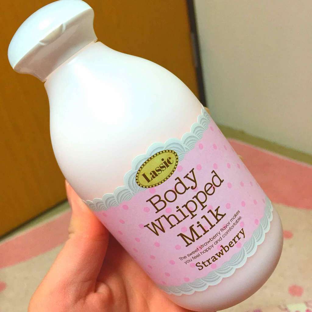 ボディホイップクリーム ストロベリー/ラシック/ボディクリームを使ったクチコミ(1枚目)