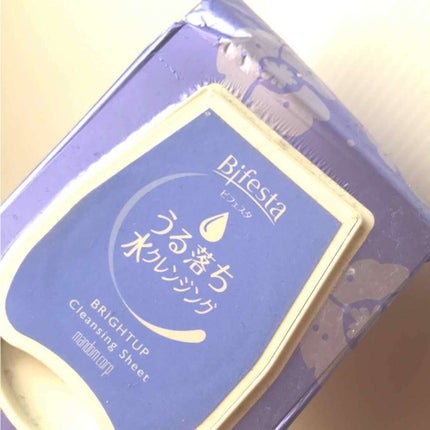 ミセラークレンジングシート ブライトアップ/ビフェスタ/クレンジングシートを使ったクチコミ(2枚目)