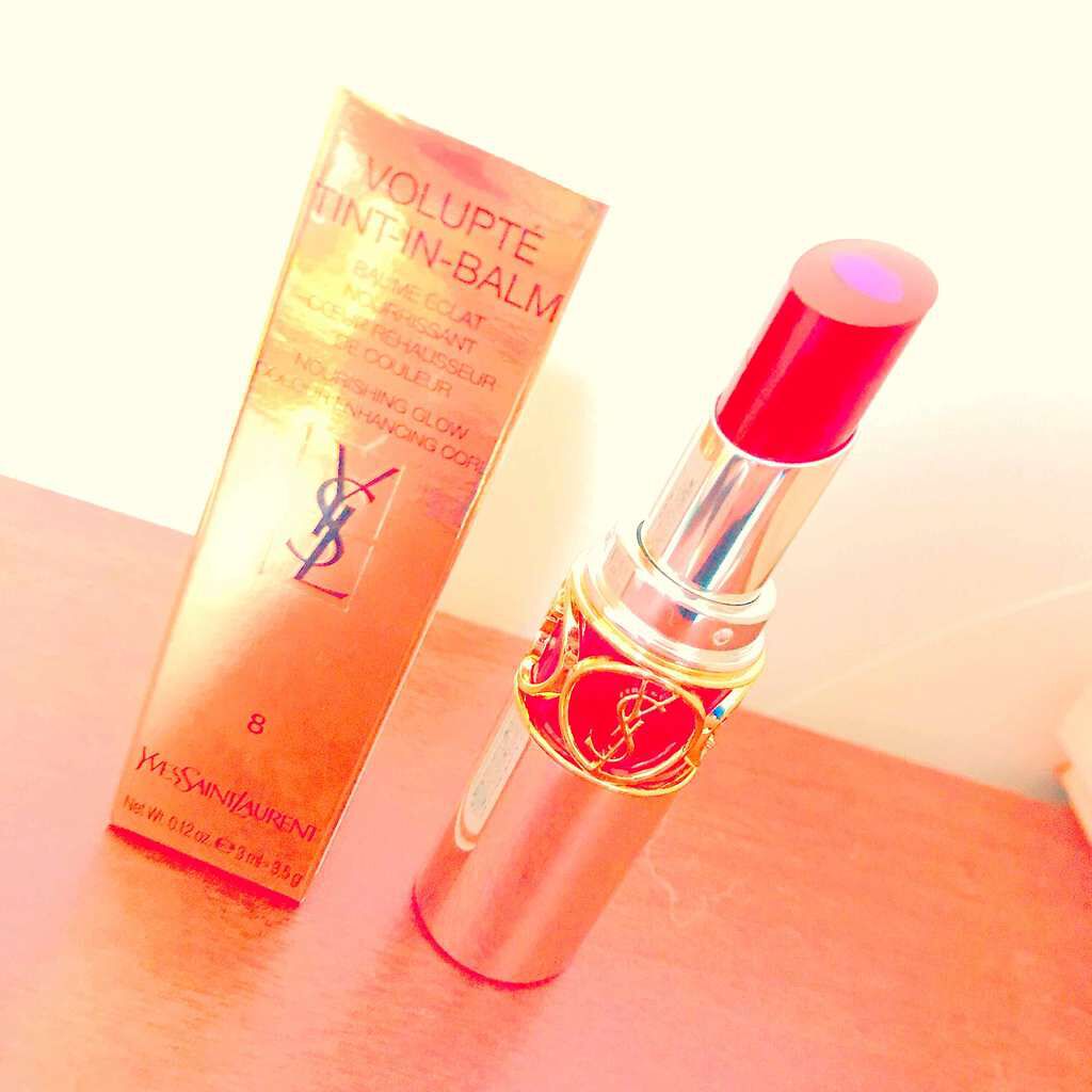 ヴォリュプテ ティントインバーム/YVES SAINT LAURENT BEAUTE/口紅を使ったクチコミ(1枚目)