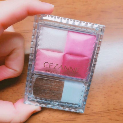 ミックスカラーチーク/CEZANNE/パウダーチークを使ったクチコミ(1枚目)