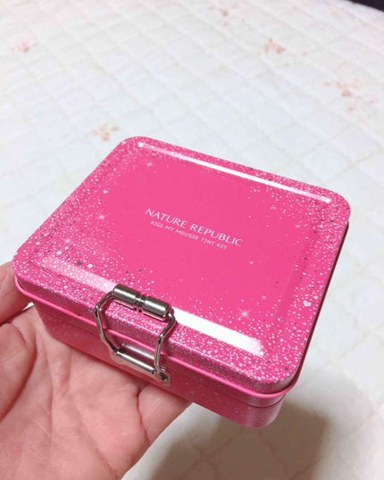 バイフラワー トリプルボリュームティント/ネイチャーリパブリック/口紅を使ったクチコミ(4枚目)