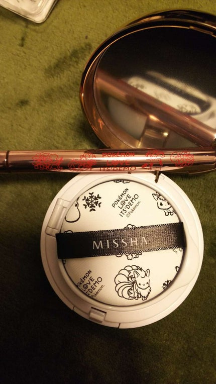 M クッション ファンデーション(モイスチャー)/MISSHA/クッションファンデーションを使ったクチコミ(2枚目)