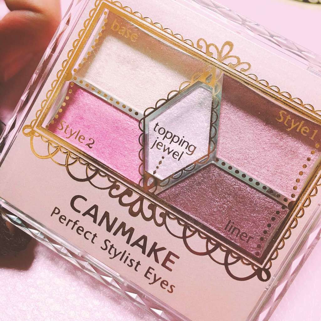 【旧品】パーフェクトスタイリストアイズ/キャンメイク/アイシャドウパレットを使ったクチコミ(1枚目)