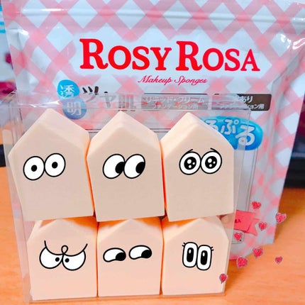 ジェリータッチスポンジ ハウス型/ロージーローザ/パフ・スポンジを使ったクチコミ(2枚目)