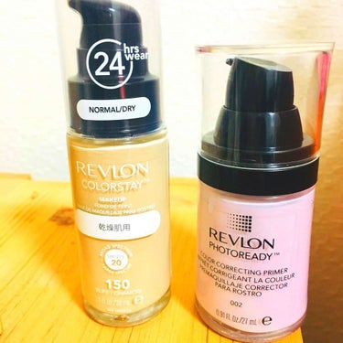 ◎REVLONPHOTOREADY 002   ¥1,500
化粧水・乳液をつけてから、まずこれをつけてます。割と肌は汚い系女子ですが（；＿；）毛穴が隠れて明るいマットな肌になる気がする。
今まではBB