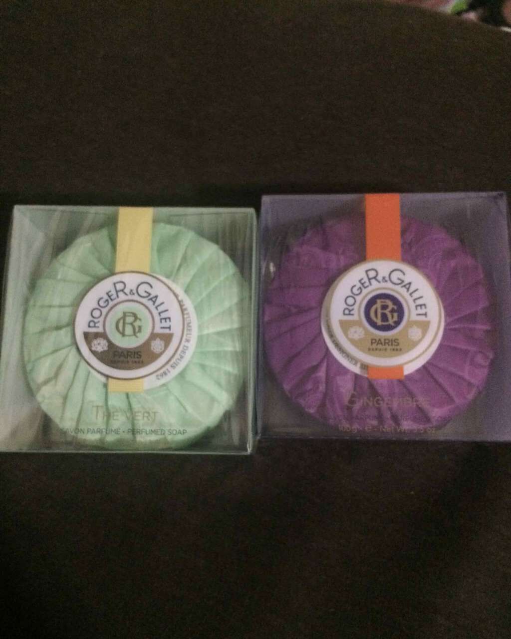 グリーンティーパフューム ソープ/ロジェ・ガレ/ボディ石鹸を使ったクチコミ(1枚目)