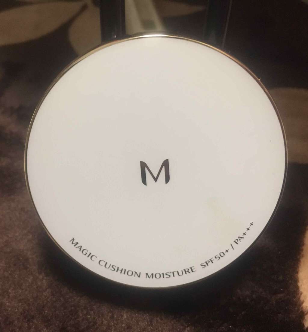 M クッション ファンデーション(モイスチャー)/MISSHA/クッションファンデーションを使ったクチコミ(1枚目)