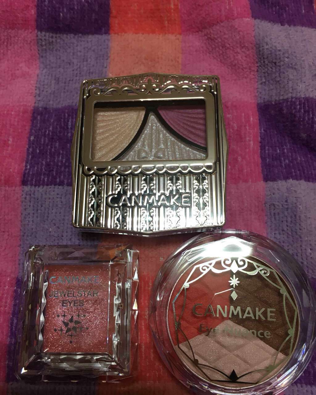 ジュエルスターアイズ/キャンメイク/ジェル・クリームアイシャドウを使ったクチコミ（1枚目）