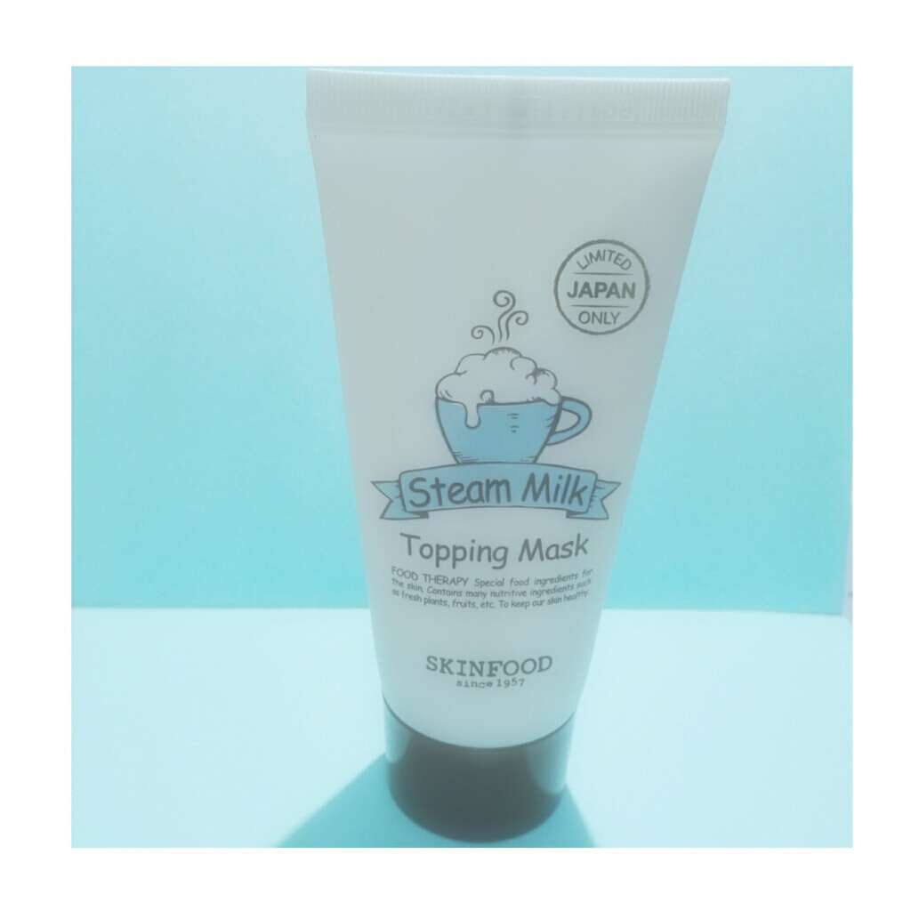 スチームミルク トッピングマスク/SKINFOOD/洗い流すパック・マスクを使ったクチコミ(1枚目)