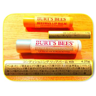 ビーズワックスリップバーム/BURT'S BEES/リップケア・リップクリームを使ったクチコミ（1枚目）