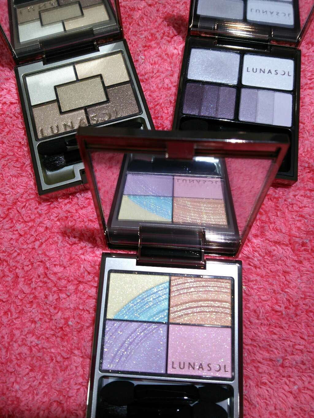 フェザリーニュアンスアイズ/LUNASOL/アイシャドウパレットを使ったクチコミ（1枚目）