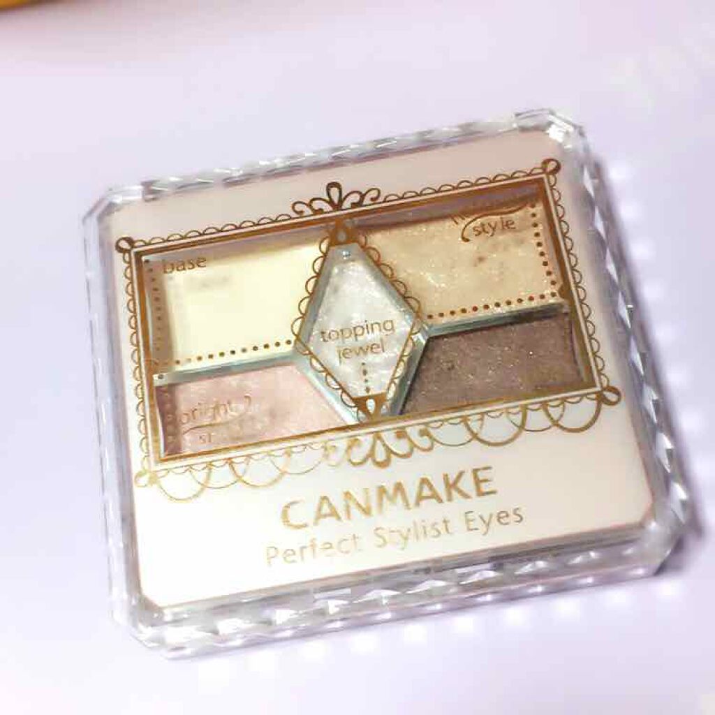 【旧品】パーフェクトスタイリストアイズ/キャンメイク/アイシャドウパレットを使ったクチコミ(1枚目)