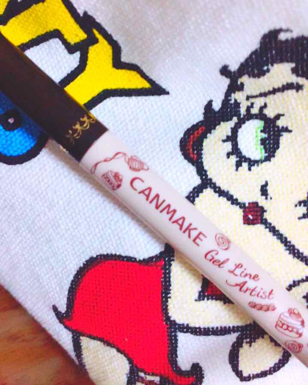 ジェルラインアーティスト/キャンメイク/ジェルアイライナーを使ったクチコミ(1枚目)