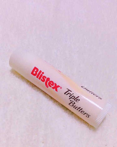 Blistex ブリステックス
トリプルバター (リップクリーム)  SPF15  キャラメルクリームの香り


シアバター
ツクマバター
マンゴーバター  配合


リップクリーム自体がとても柔らかく