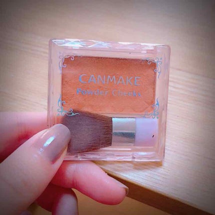 【旧品】パウダーチークス/キャンメイク/パウダーチークを使ったクチコミ(1枚目)