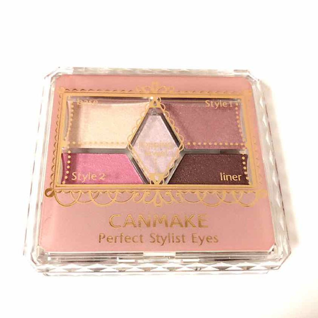 【旧品】パーフェクトスタイリストアイズ/キャンメイク/アイシャドウパレットを使ったクチコミ(1枚目)