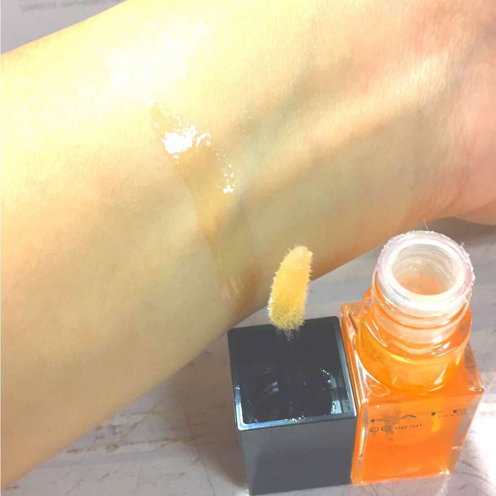 CCリップオイル/KATE/リップグロスを使ったクチコミ（2枚目）