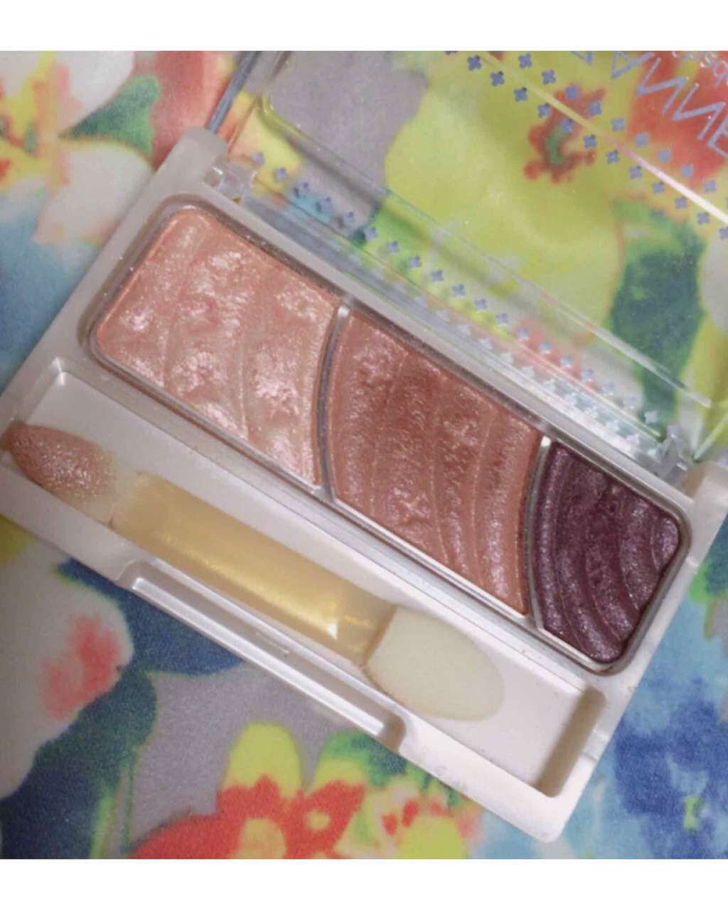 トーンアップアイシャドウ/CEZANNE/アイシャドウパレットを使ったクチコミ(2枚目)