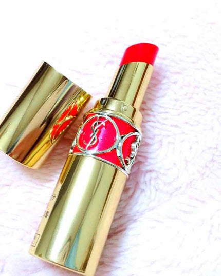 ルージュ ヴォリュプテ シャイン/YVES SAINT LAURENT BEAUTE/口紅を使ったクチコミ(1枚目)