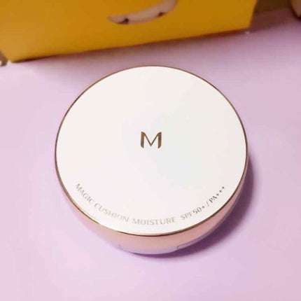 M クッション ファンデーション(モイスチャー)/MISSHA/クッションファンデーションを使ったクチコミ(1枚目)