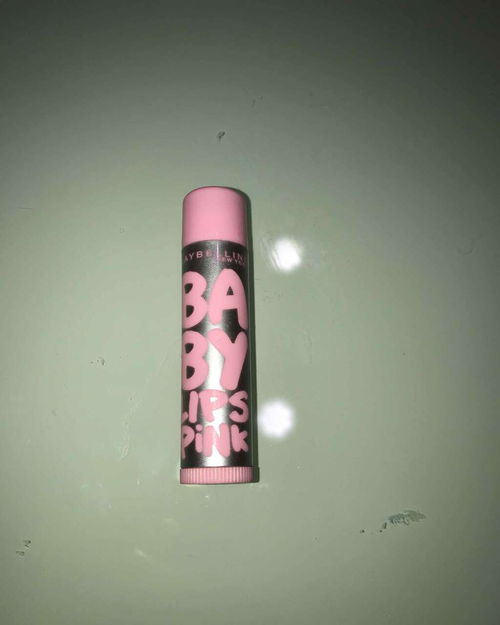 リップクリーム ピンクグロウ/MAYBELLINE NEW YORK/リップケアを使ったクチコミ(1枚目)