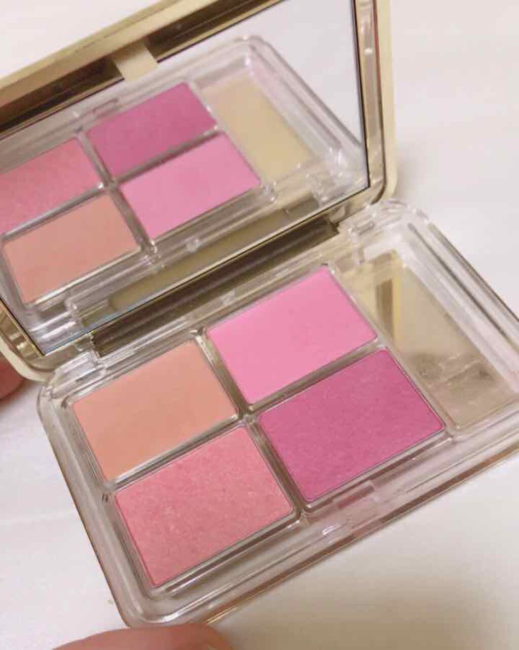 ピュアカラーブラッシュ デラックスフェイスコンパクト/ESTEE LAUDER/パウダーチークを使ったクチコミ(2枚目)