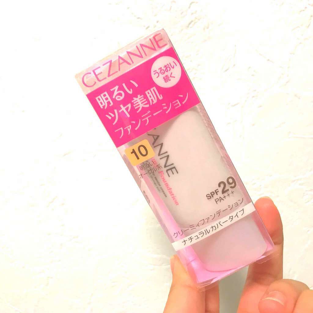 クリーミィファンデーション/CEZANNE/クリーム・エマルジョンファンデーションを使ったクチコミ(1枚目)