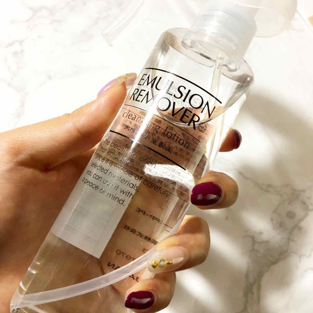 エマルジョンリムーバー　300ml/200ml/水橋保寿堂製薬/その他洗顔料を使ったクチコミ（1枚目）