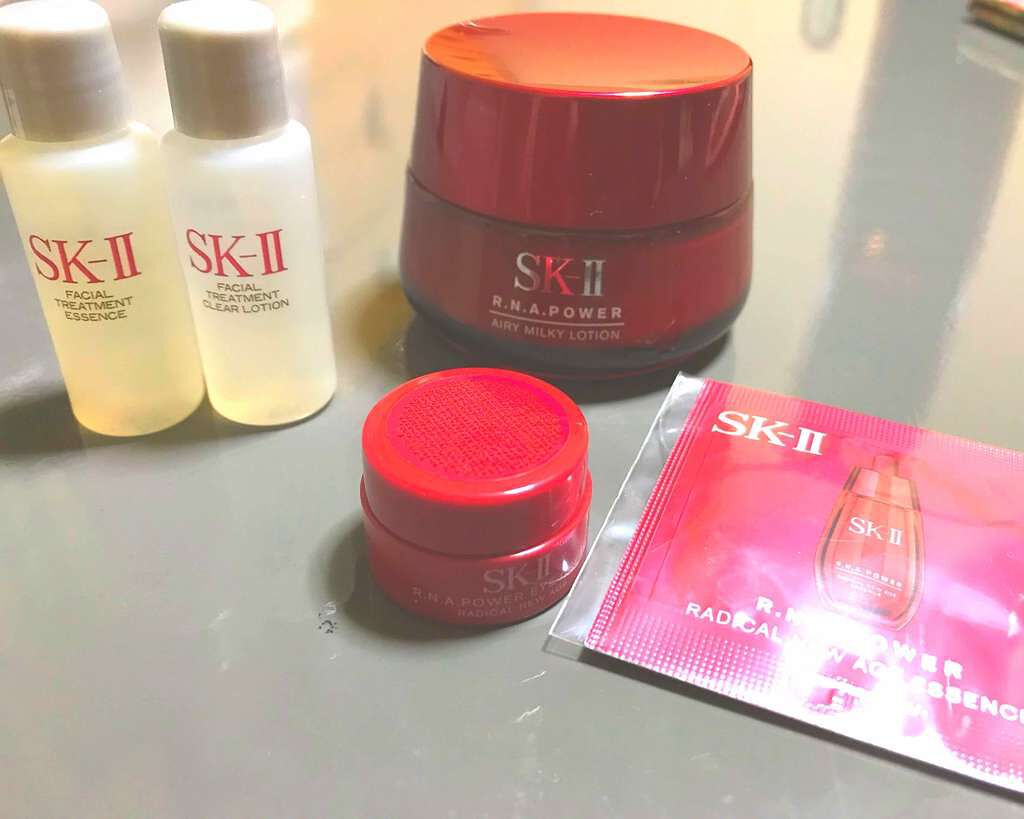 R.N.A.パワー エアリー ミルキー ローション/SK-II/乳液を使ったクチコミ（1枚目）