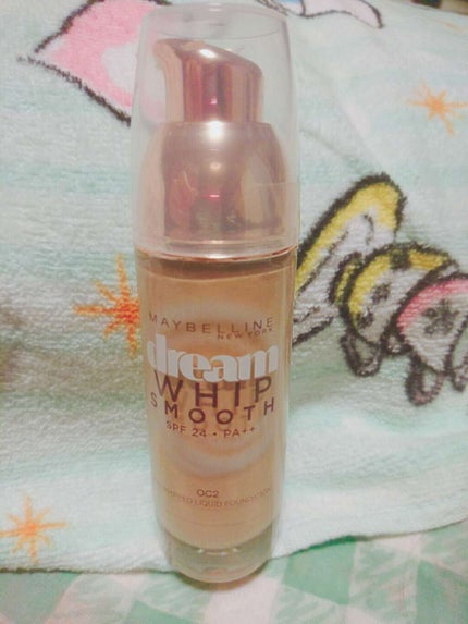 ドリームホイップ スムース リキッド/MAYBELLINE NEW YORK/リキッドファンデーションを使ったクチコミ(1枚目)