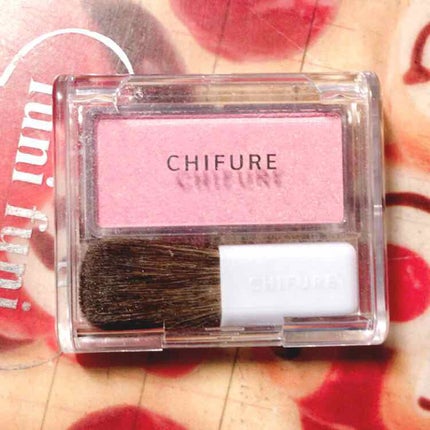 チーク カラー(ブラシ付)/ちふれ/パウダーチークを使ったクチコミ(1枚目)